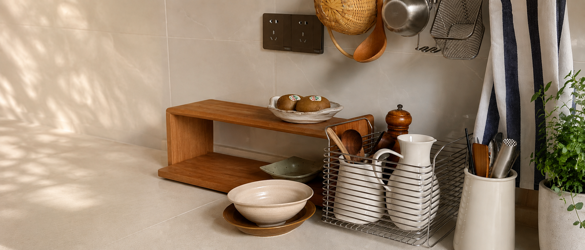 Simple kitchen storage