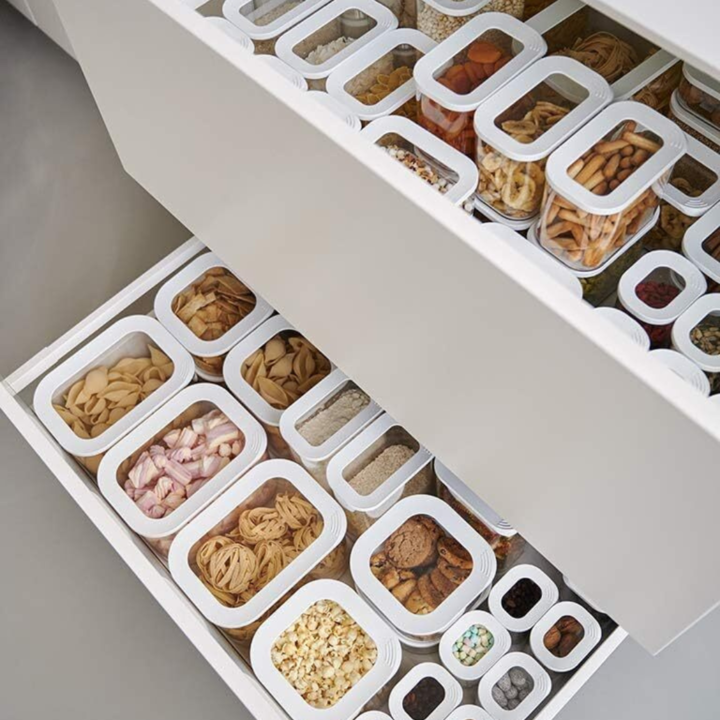 Mepal 7 Piece Storage Set – Airtight Kitchen Canisters - Image 3
